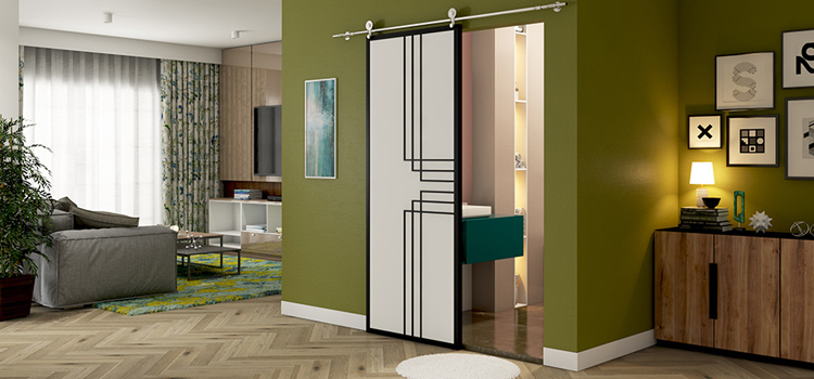 sliding bathroom door installation in Redondo Beach